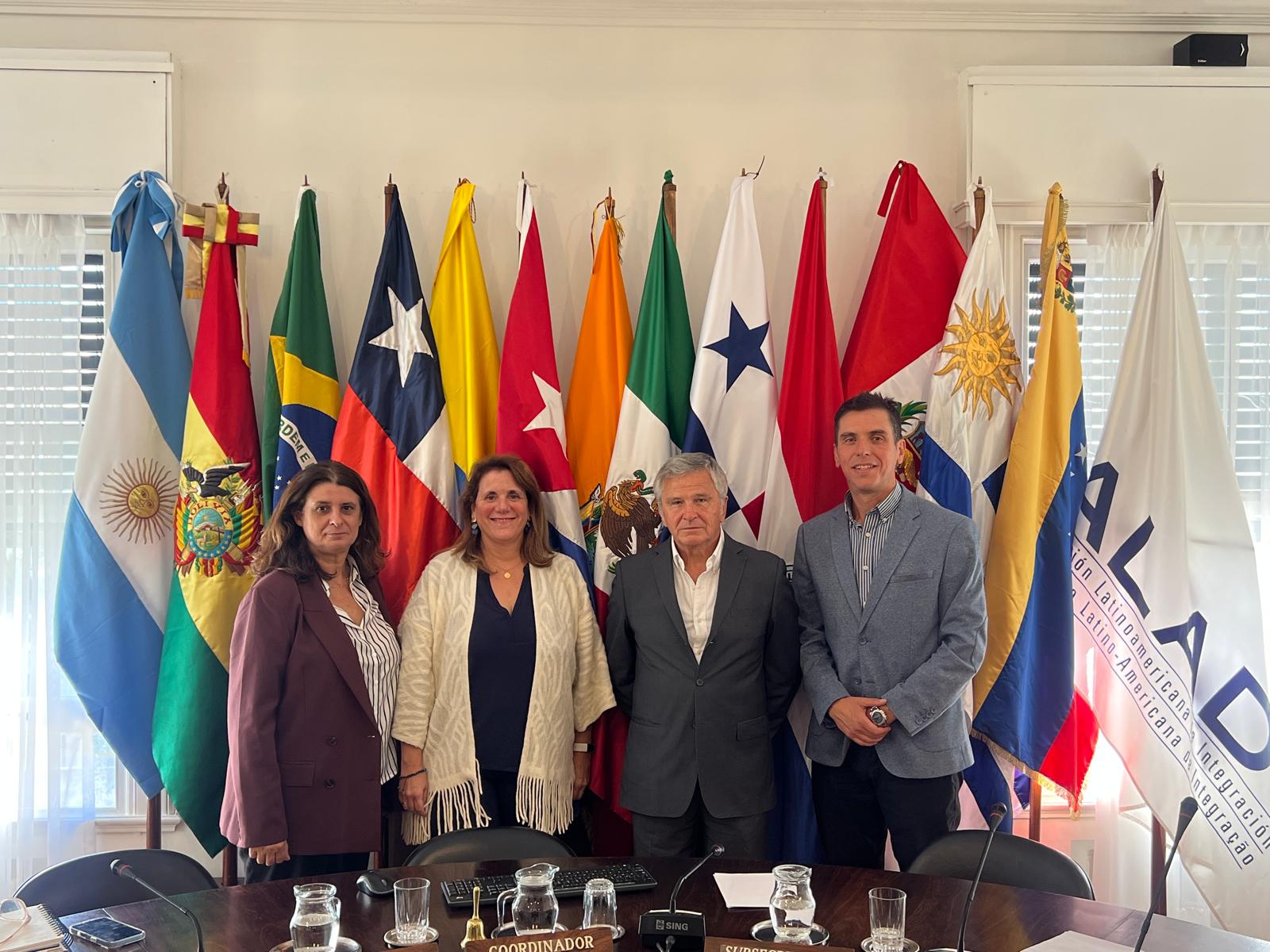 ALIADA mantuvo instancia de intercambio con ALADI para explorar espacios de cooperación regional